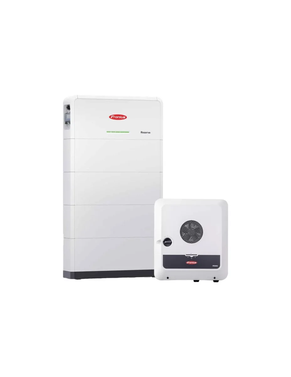 Sistema di accumulo monofase inverter 6kW Primo GEN24 batteria litio 6.3kWh Fronius Reserva