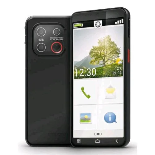 Emporia Smart 7 Lite V1 4G Easy Smartphone 5.45" 128GB RAM 6GB USB-C Black