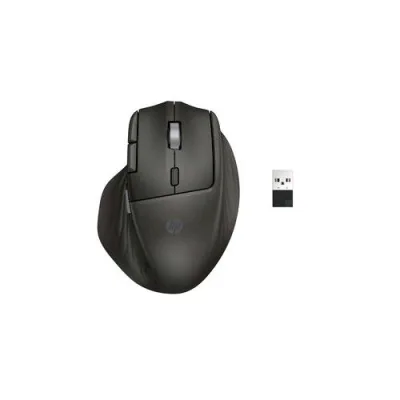 HP 780M Mouse Ottico Wireless Ergonomico con Scroll Ultraveloce Bluetooth + Wireless + USB-C 4 Pulsanti Programmabili 6.000 DPI Nero