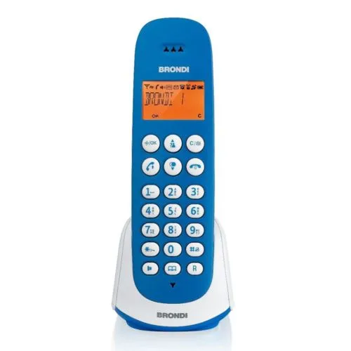 Brondi Adara Cordless DECT Blu/Bianco