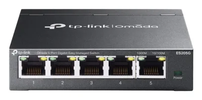 SWITCH OMADA 5-PORTGB EASY MANAGED 5XGB RJ45P DESKTOP STEEL INTEG SDN