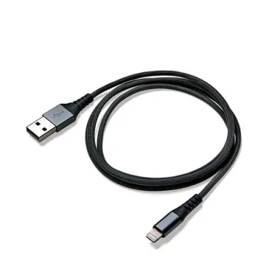 Celly USBLIGHTNYL25BK Cavo con Connettore Lightning e USB a 25cm Black