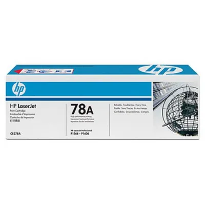 HP 78A Toner Nero per Laserjet Pro P1566-Pro M1536DNF Garanzia Italia (CE278A)