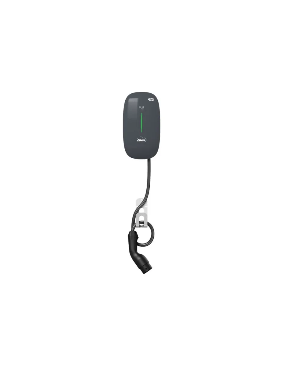 Colonnina di ricarica trifase 22kW ZCS AZZURRO - ZV3-22K-CARO-CAB