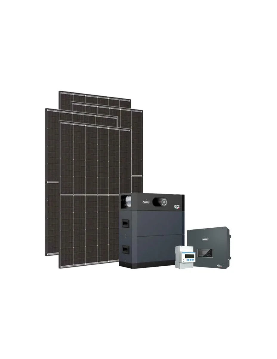 Kit fotovoltaico trifase 10800W inverter 10kW batteria al litio 10.24kWh HV SMART 5K Zucchetti