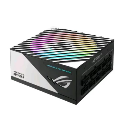 ASUS Rog Loki SFX-L 850P Alimentatore Gaming 850W Platinium 80+ Completamente Modulare Lambda a Ventola ARGB PWM Aura Sync Compatibile ATX 3.0 Pcie 5.0 Ready