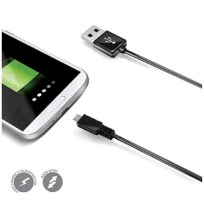 Celly Usbmicrob Cavo Dati USB Micro USB Colore Nero