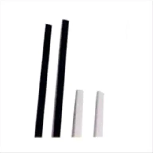 Fellowes Dorsini Rilegaposter in Plastica Nero 70 cm Blister da 2 Dorsini e 2 Ganci Conf 25 Pz.