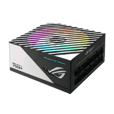 ASUS Rog Loki SFX-L Alimentatore Gaming 750W Platinium 80+ Completamente Modulare Lambda a Ventola ARGB PWM Aura Sync Compatibile ATX 3.0 Pcie 5.0 Ready
