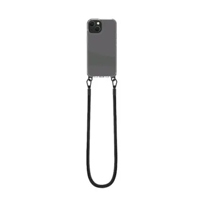 Celly Freedom Apple iPHONE 14 Cover Trasparente in Tpu + Laccio Black