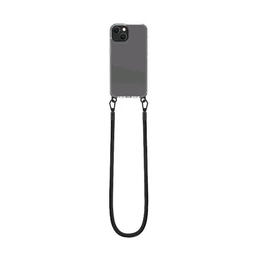Celly Freedom Apple iPHONE 14 Cover Trasparente in Tpu + Laccio Black