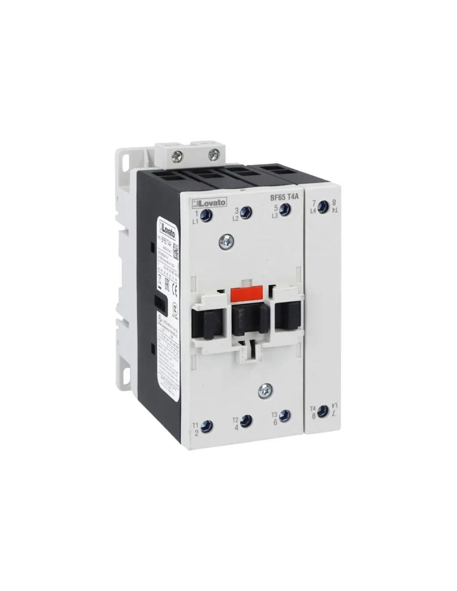 Contattore quadripolare 4P 100A 230VAC Lovato - BF65T4A230