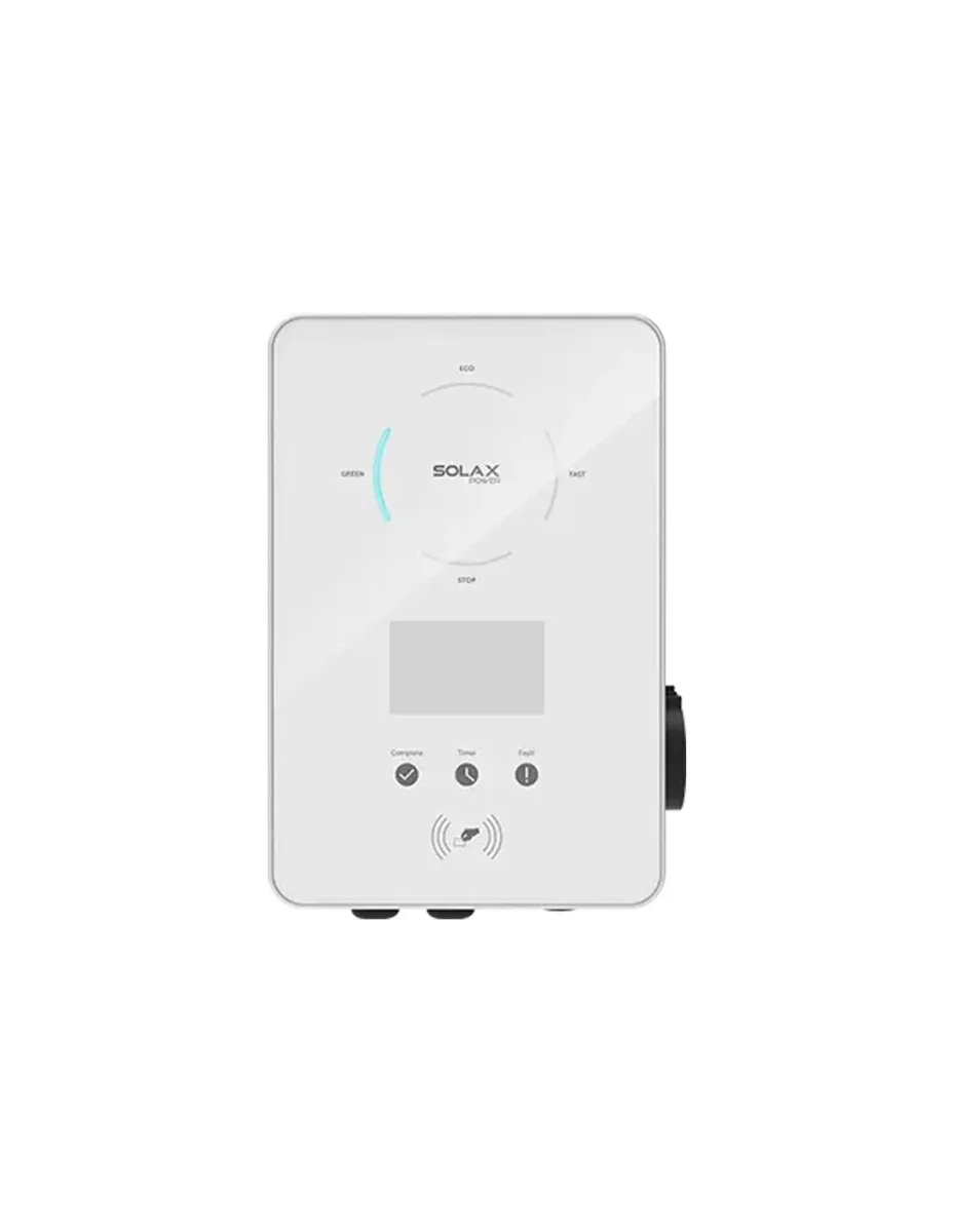Colonnina di ricarica monofase 7.2kW tipo spina Solax Power - X1-EVC-7.2K-P