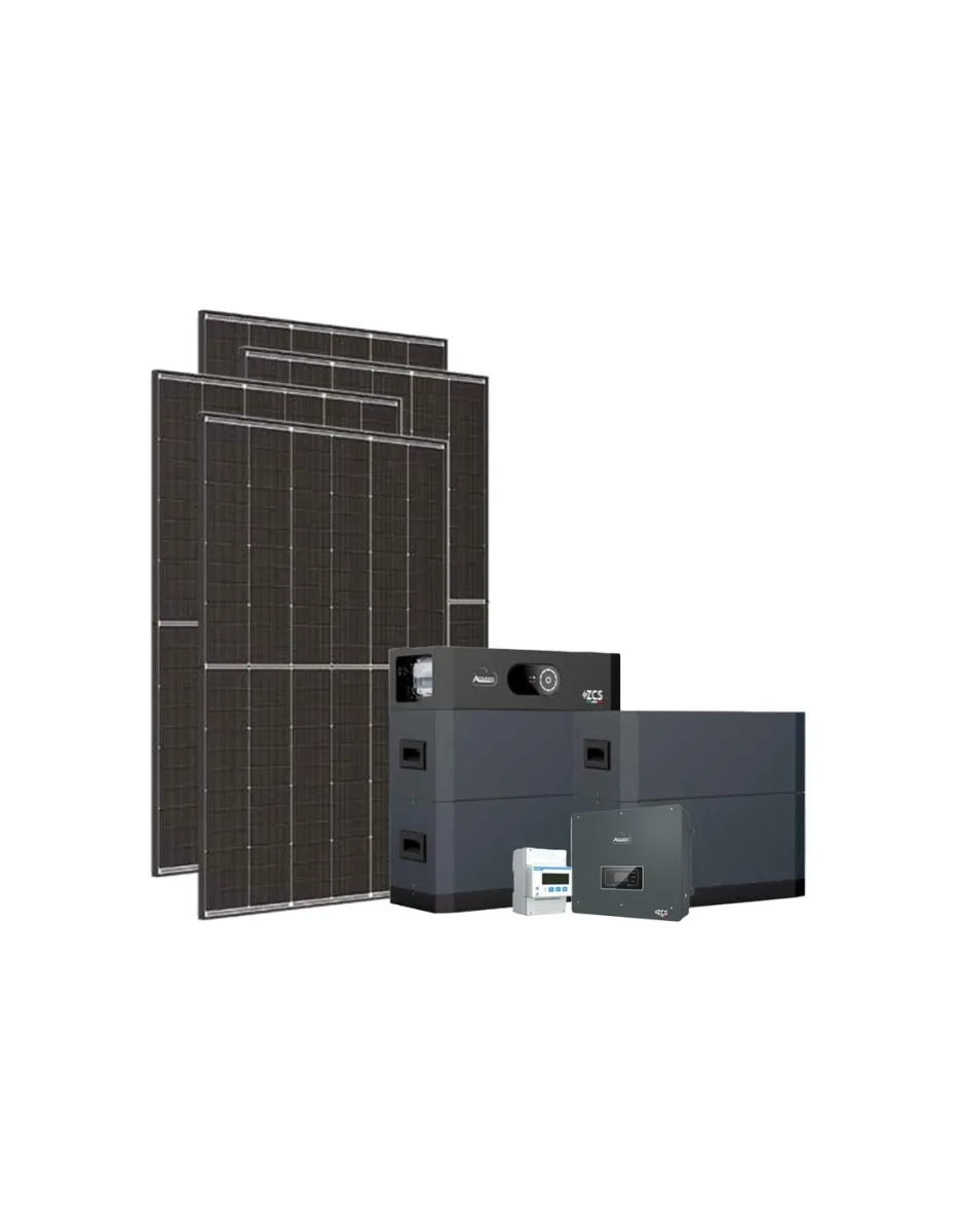 Kit fotovoltaico trifase 10800W inverter 10kW batteria al litio 20.48kWh HV SMART 5K Zucchetti