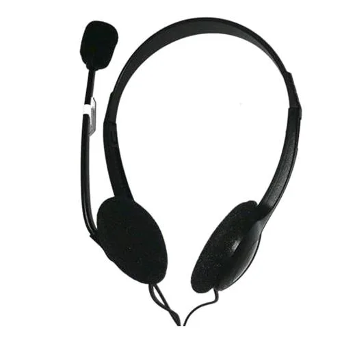 Encore Cuffie con Microfono Jack 3.5mm Cavo 1.8 m Nero