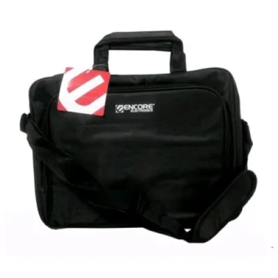 Encore En-Bag-100 Borsa per Notebook 15.6" Tasca Porta Oggetti Tracolla 43X31X5CM Black