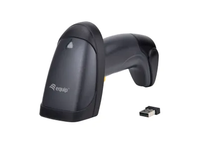 LETTORE BARCODE WIFI LASER 1D CON RICEVITORE USB E SUPPORTO