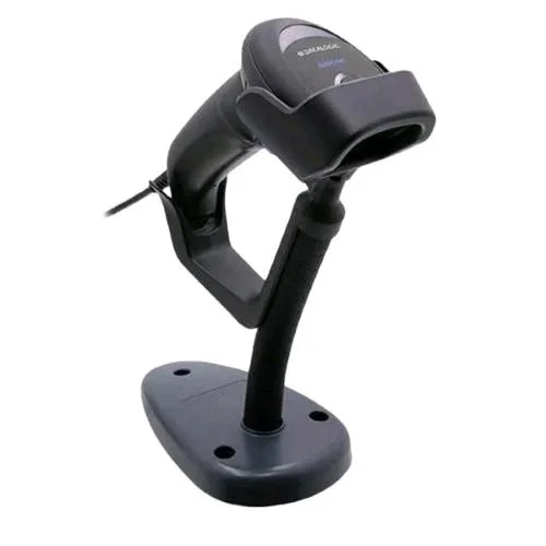 Datalogic Quickscan 2500 Lettore di Codici a Barre Portatile 1D/2D Laser Kit con Cavo USB e Stand