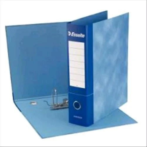 Esselte Essential G73 Registratore Formato Commerciale 230X300X80 mm Col. Blu Conf 6 Pz.