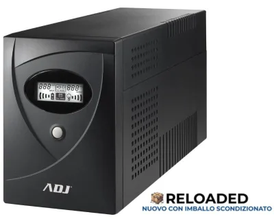 UPS 2 KVA DESKTOP LINE INT.SERVER SERIES LCD CBS ADJ SCAT.DANNEGGIATA