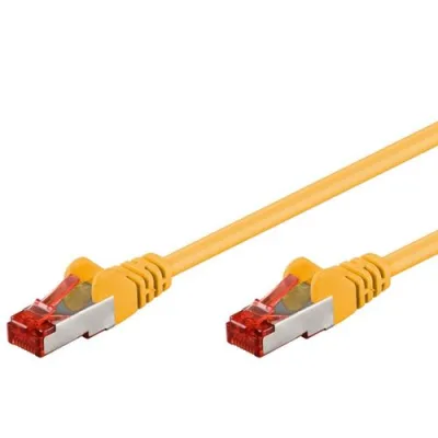Intellinet Cavo di Rete Patch in Cca Schermato Cat. 6 Giallo S/FTP 0,5 M Bulk