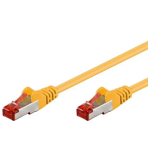 Intellinet Cavo di Rete Patch in Cca Schermato Cat. 6 Giallo S/FTP 0,5 M Bulk