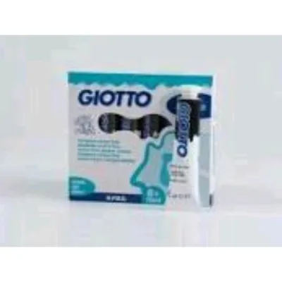 Giotto Tempera in Tubo da 12ml Nero Conf 6 Pz.