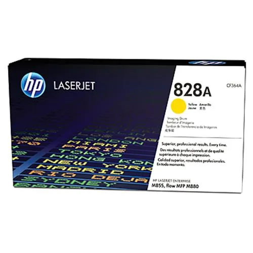 HP 828A Drum Giallo per Laserjet Enterprise Flow M880Z-HP Color Laserjet MFP M880Z+-MFP M880Z+/W Garanzia Italia (CF364A)