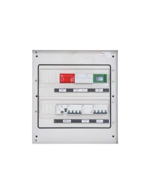 Quadro AC trifase 12/15kW 25A 400V CEI-021 per 1 inverter Icierre
