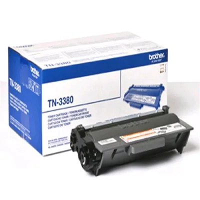 Brother TN-3380 Toner Nero per HL5450DN/5440D/5470DW/6180DW/MFC8510DN Garanzia Italia (TN-3380)