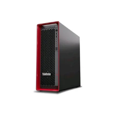Lenovo Thinkstation P5 30GA Tower Workstation Intel Xeon W3-2525 RAM 32GB-SSD 1TB NVMe TCG-Tastiera Mouse-Win 11 Prof Workstation Nero Rosso