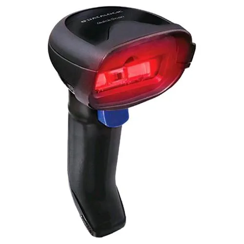 Datalogic Quickscan QD2220 Lettore Codici a Barre 1D, Kit con Cavo USB e Stand Inclusi