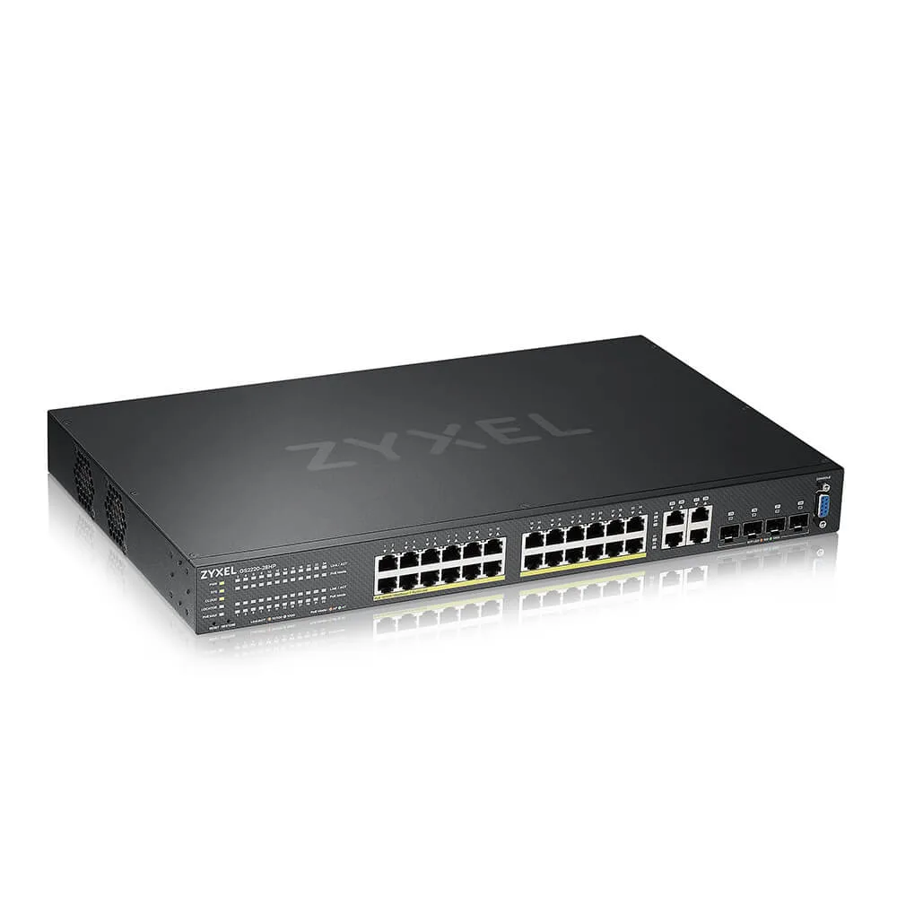 SWITCH GS2220-28HP SWITC 28P 24PPOE+4P COMBO GIGABIT