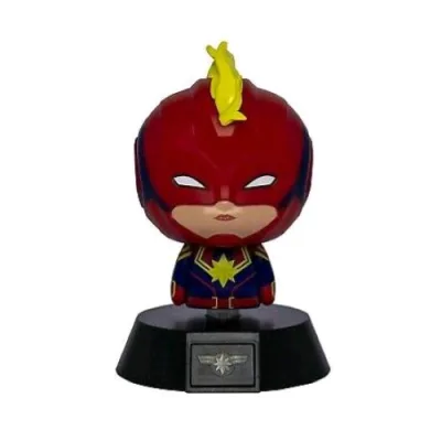 Paladone 3D Lampada Captain Marvel da Tavolo Multicolore