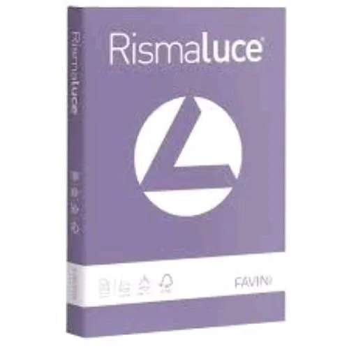 Cartotecnica Favini Rismaluce Risma da 125 Fogli 200 g 21 x 29.7 cm A4 Violetto
