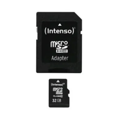 Intenso 3413480 Scheda Micro SD HC 32GB Classe 10 con Adattatore SD
