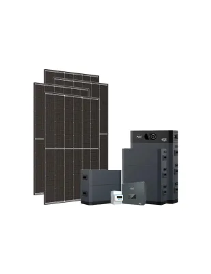 Kit fotovoltaico trifase 20250W inverter 20kW batteria al litio 40.96kWh HV SMART 5K Zucchetti