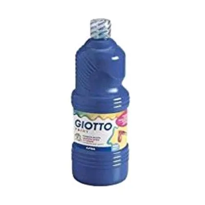 Giotto Tempera Pronta Flacone 1000 ml Blu Oltremare