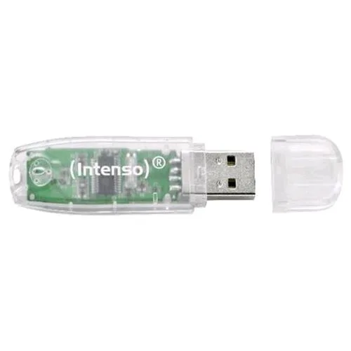 Intenso 3502480 Chiavetta USB 2.0 32GB Trasparente