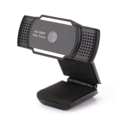 Encore Webcam Full HD 1920X1080P a 30FPS Messa a Fuoco Automatica Microfono Integrato e Riduzione del Rumore USB 2.0