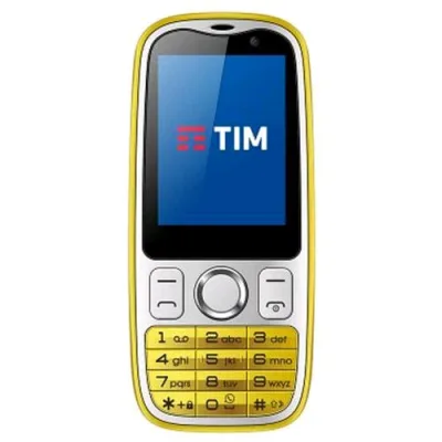 Alcatel Tim Easy 4G 2.4" 4G LTE Whatsapp Integrato Tim Yellow