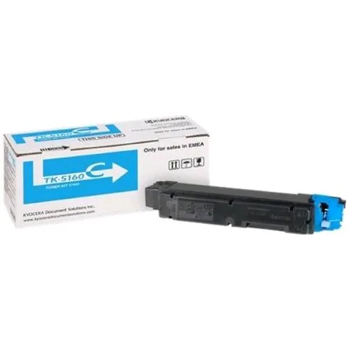 Kyocera TK-5160C Toner Ciano per Ecosys P7040CDN 12.000 Pagine