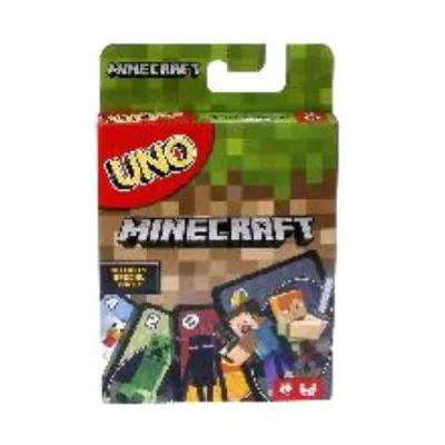 Mattel Uno Gioco di Carte a Tema Minecraft