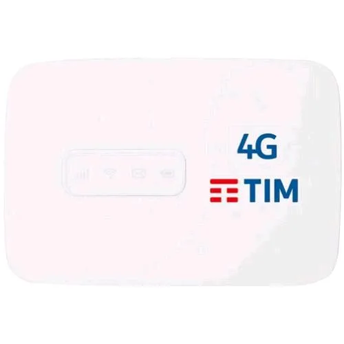 TIM Modem Router Portatile Wi-Fi 4G LTE Cat 4 150/50 Mbps Max 10 Utenti