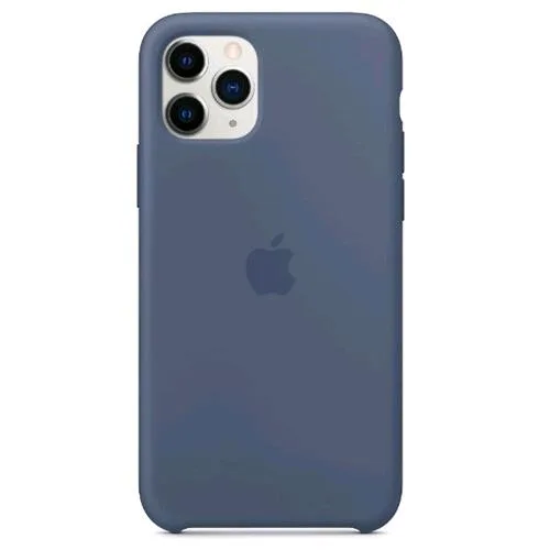 Apple iPHONE 11 Pro Cover in Silicone Colore Blu