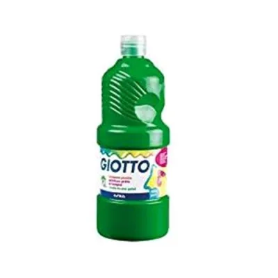 Giotto Tempera Pronta Flacone 1000 ml Verde