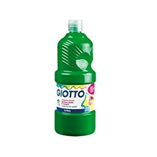Giotto Tempera Pronta Flacone 1000 ml Verde
