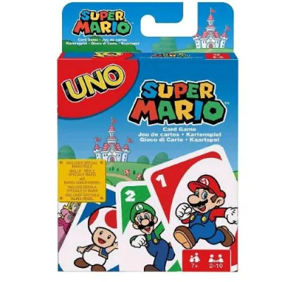 Mattel Uno Super Mario Gioco di Carte