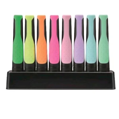 Stabilo Green Boss Evidenziatore Punta a Scalpello 2/5 mm Colori Assortiti Conf 8 Pz.