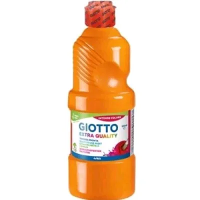 Giotto Tempera Pronta Flacone da 500 ml Arancione